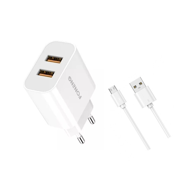 Cargador Foneng Eu45 CARGADOR FONENG MICRO USB EU45 A 2USB