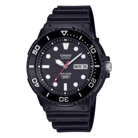 Reloj Casio MRW230H 1E1VDF para hombre de silicona Negro