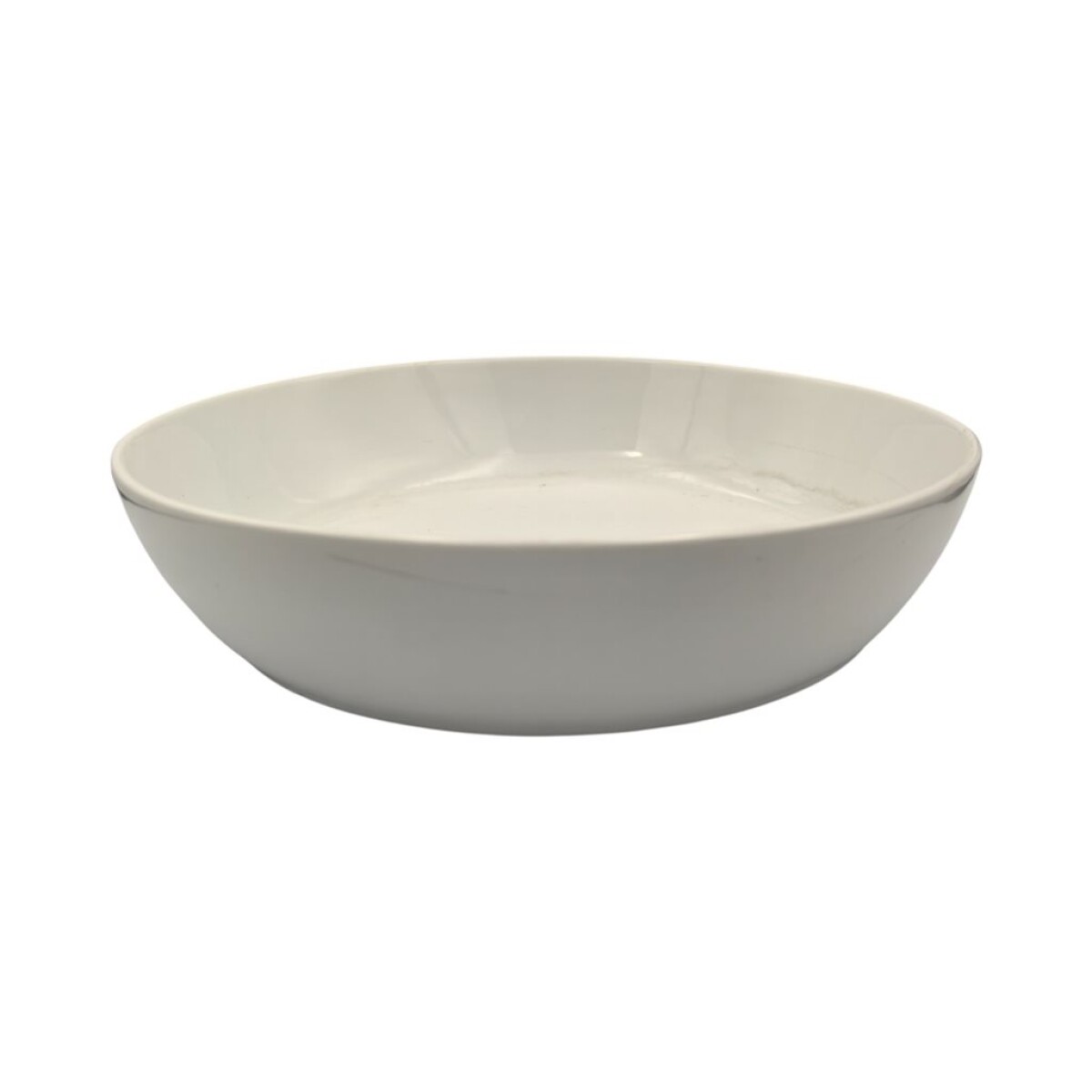 ENSALADERA LISA 34.5x28x8CM PORCELANA BLANCO 