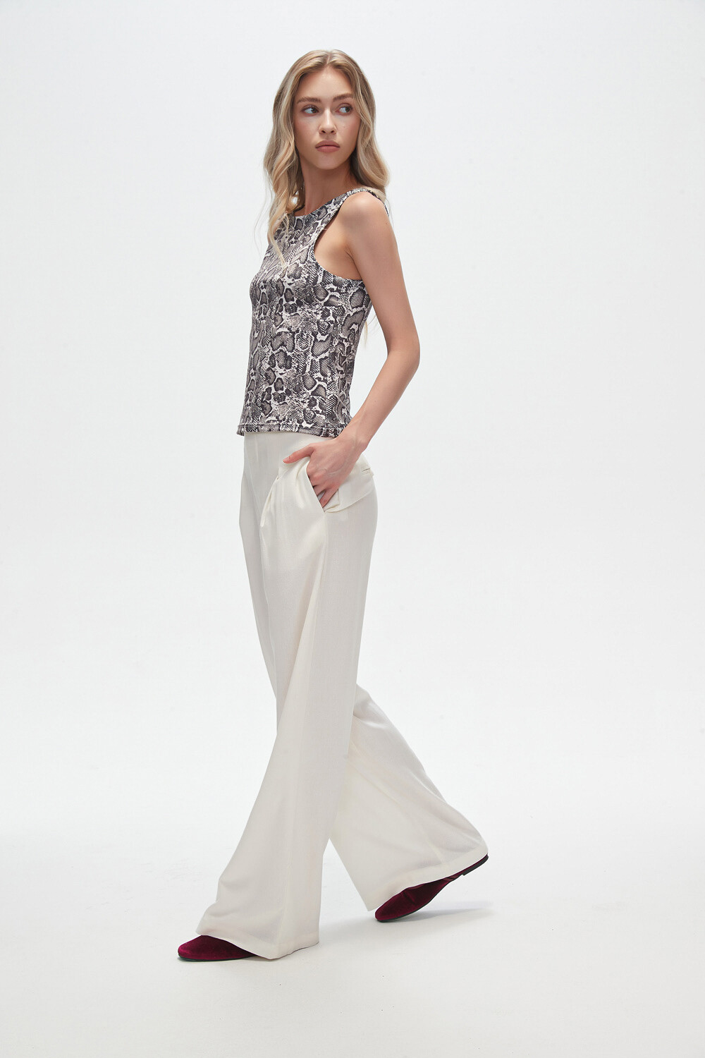 Pantalon Rovi Marfil / Off White