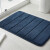 Alfombra Baño con Memoria Home Class Microfibra 43 x 61 cm AZUL MARINO