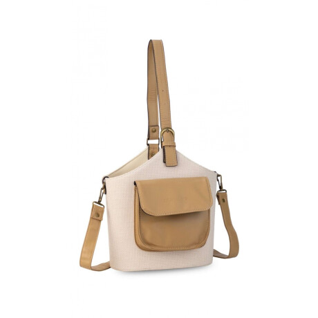 Posatermo Filipinas Telar Cuadriculado Tostado Y Rosa