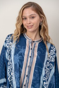 CAMISA PALMAR Azul