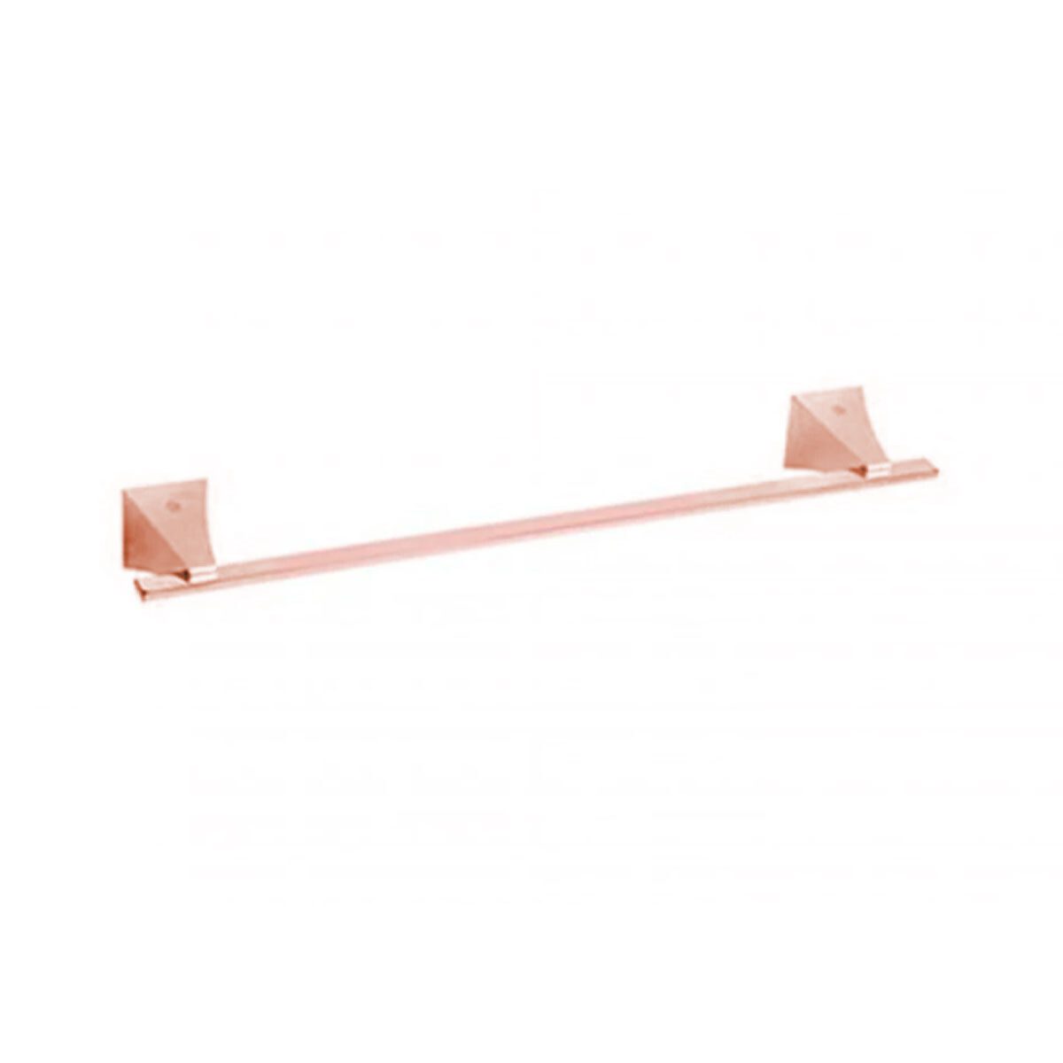 Toallero Barral Metal Urbano Color Bronce Rose Gold Brillo 