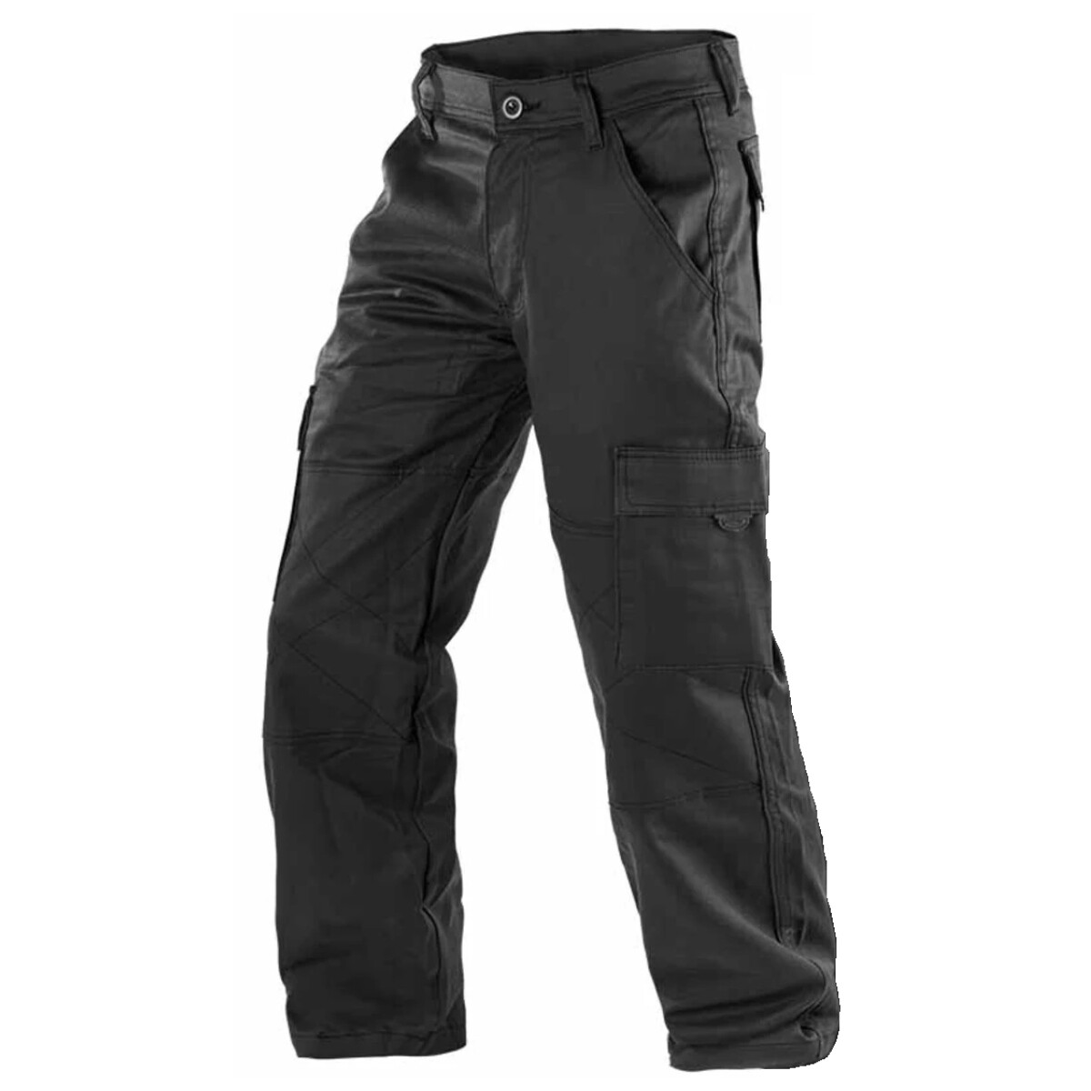 Pantalón táctico en tela antidesgarro con protección UV50+ - Fox Boy - Negro 