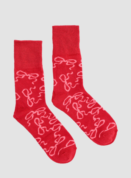 Medias de algodón con diseño con sujecion suave en puño Variante 33