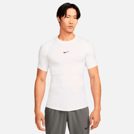 Remera Nike Pro Top de Hombre Blanco