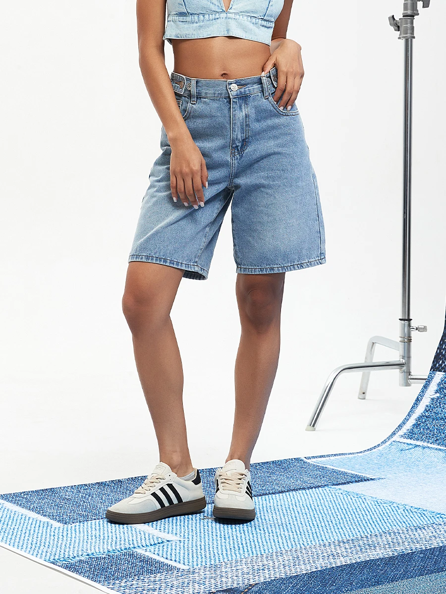 SHORT MAGELA - AZUL CLARO 