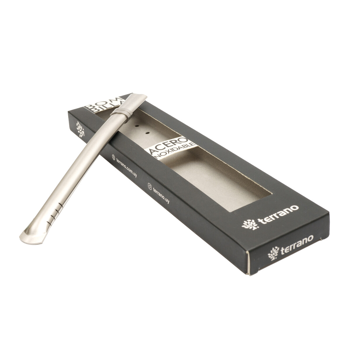 BOMBILLA TERRANO ACERO INOX 