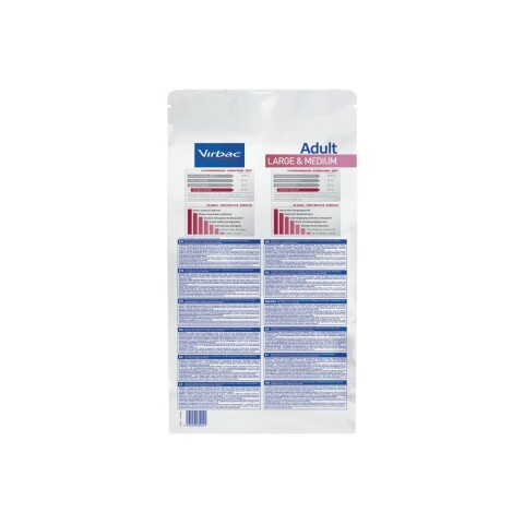 Virbac Dog Adult Large & Medium 3kg | Salud y Vitalidad Virbac Dog Adult Large & Medium 3kg | Salud y Vitalidad