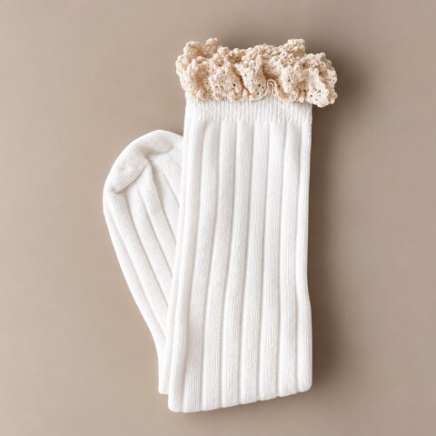 Medias Puntilla Canale Off White