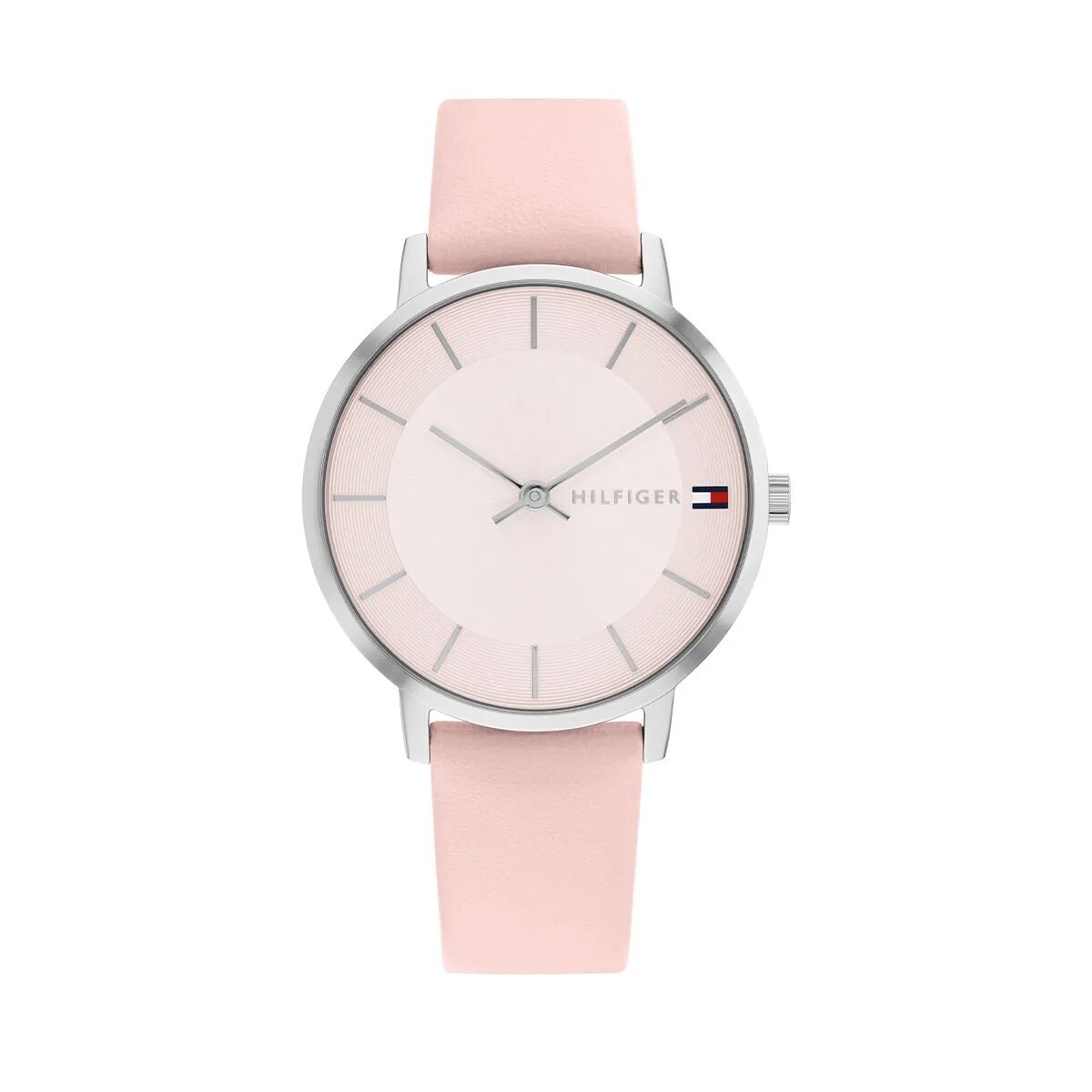 Reloj Tommy Hilfiger 1782670 Para Mujer En Cuero Rosa 