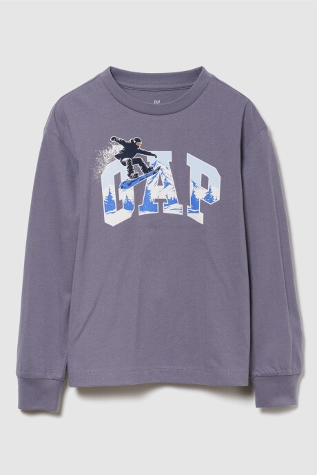 Remera Gráficio Niño Storm317