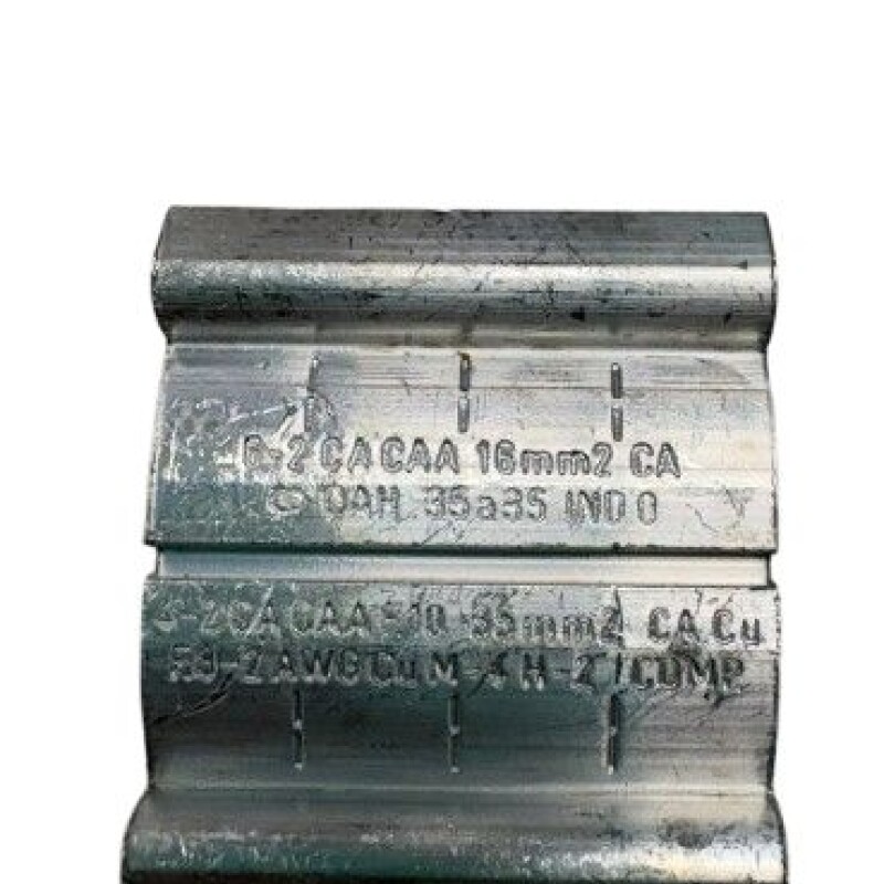 CONECTOR A COMPRESION AL/AL-AL/CU 16-35/16-35 MM2 - TIPO H - ANDE CONECTOR A COMPRESION AL/AL-AL/CU 16-35/16-35 MM2 - TIPO H - ANDE