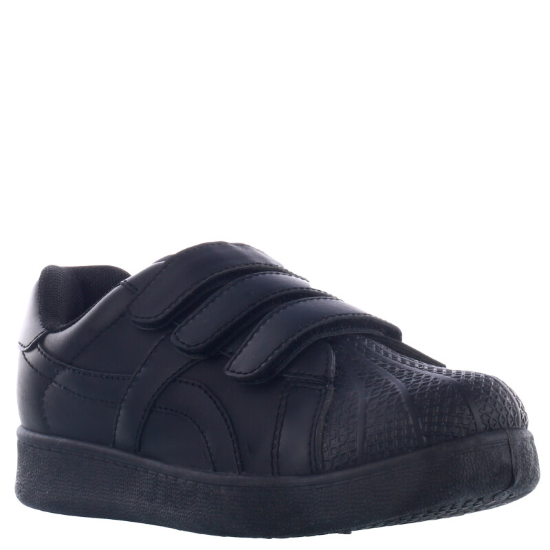 Championes Infantiles Push DANISH con velcros Negro