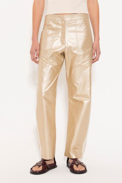 PANTALON GOLD Dorado