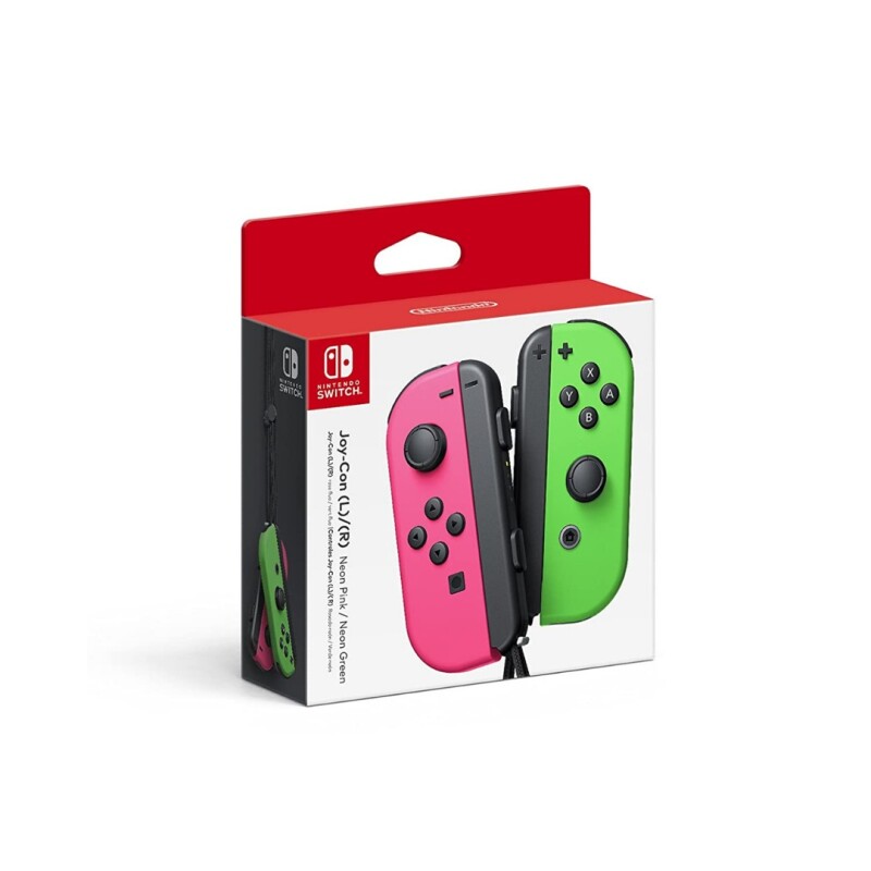 Joystick Nintendo Switch Joy-Con Original Verde y Rosado Joystick Nintendo Switch Joy-Con Original Verde y Rosado