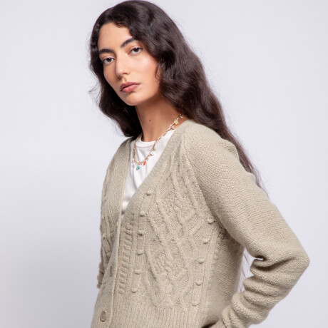 CARDIGAN MELODIA Agua Marina