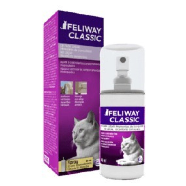 FELIWAY SPRAY CALMANTE PARA GATOS 60ML FELIWAY SPRAY CALMANTE PARA GATOS 60ML
