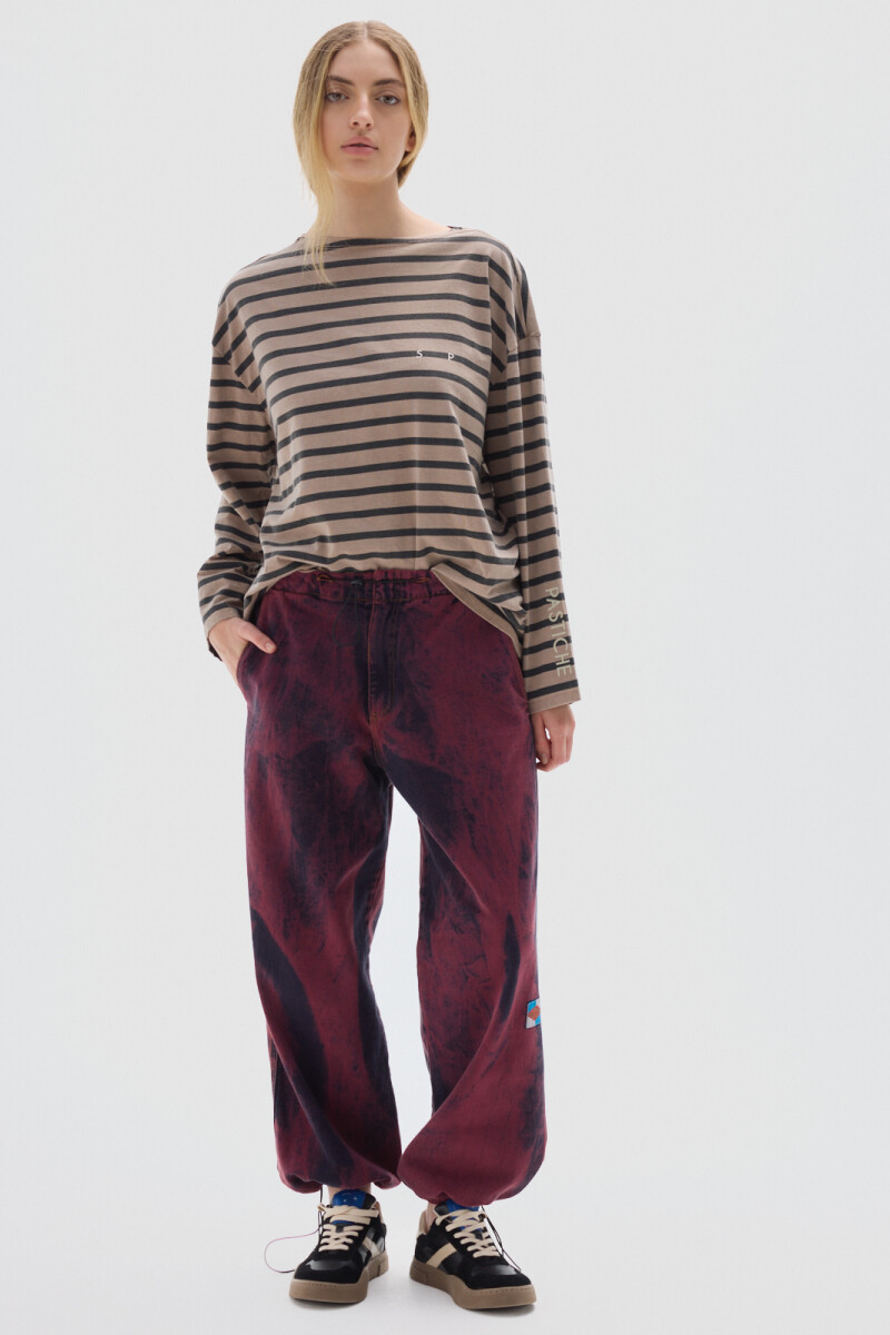 Jean Parachute Washed Bordeaux