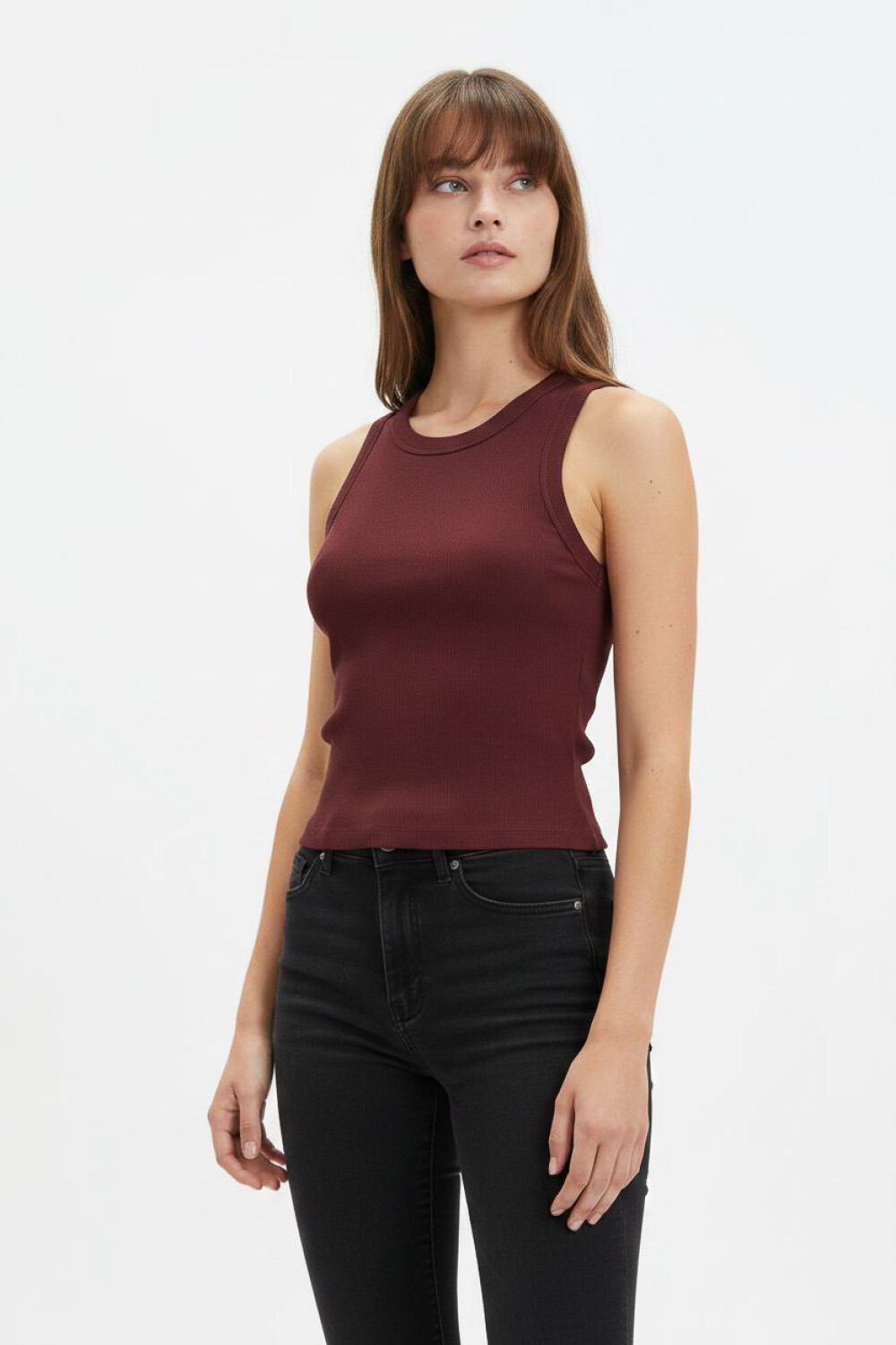 Musculosa Bilto Cereza Oscuro