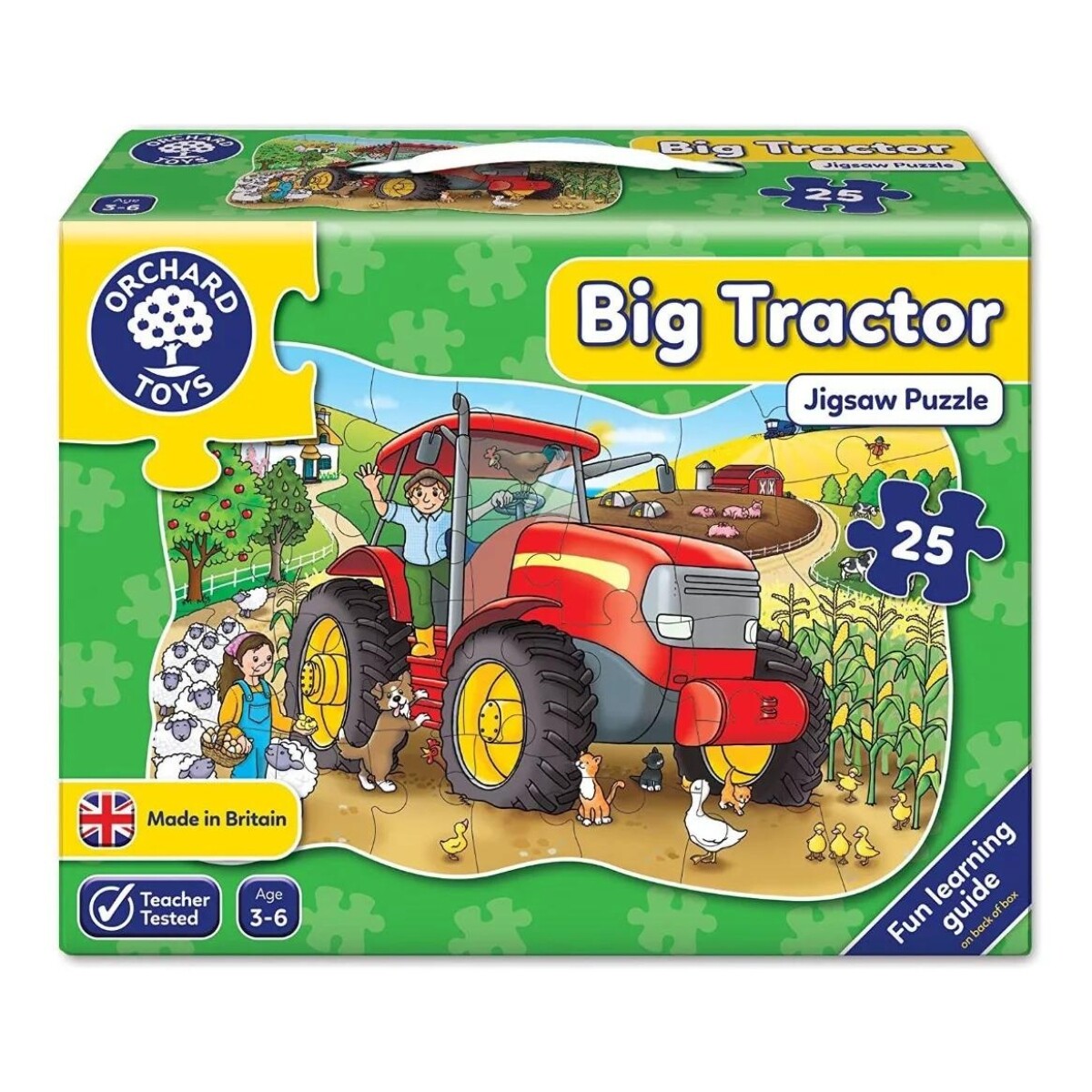 Puzzle Rompecabezas Tractor 25 Piezas 