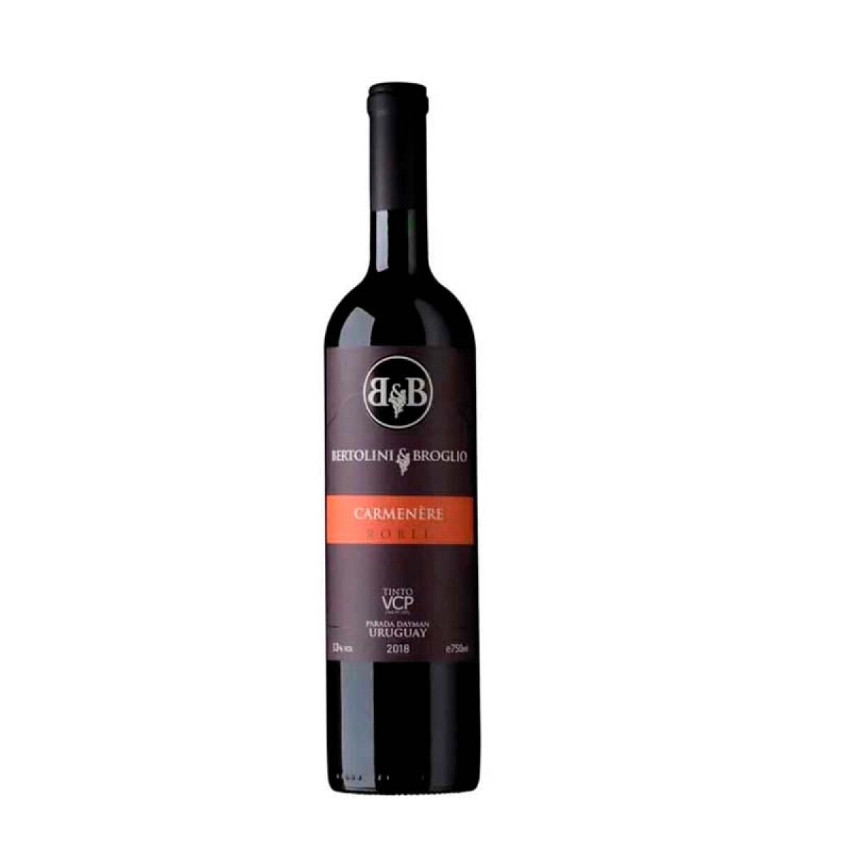 Vino Bertolini & Broglio Carmenere Roble - 750 ml 