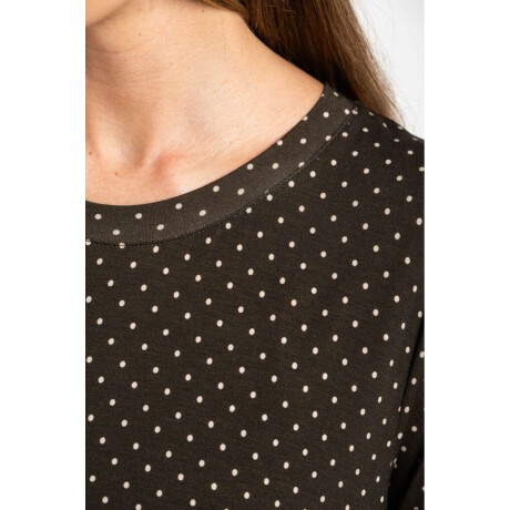 Vestido Lunares Chocolate