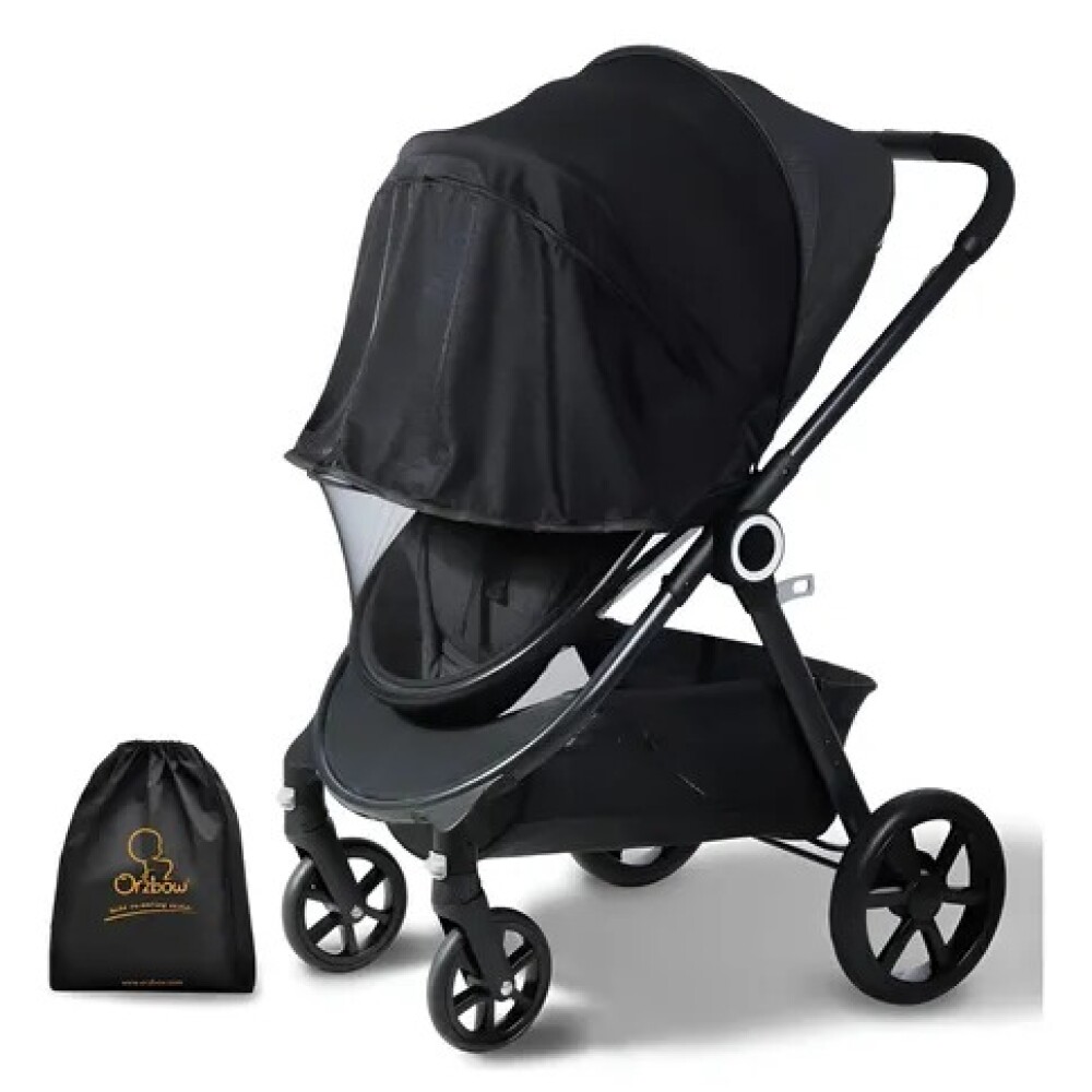 Extensión de capota y mosquitero 2 en 1 con filtro UV Extensión de capota y mosquitero 2 en 1 con filtro UV