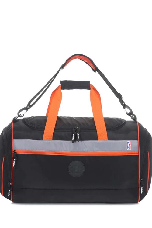 Bolso nylon deportivo Knicks - NBA Naranja y negro