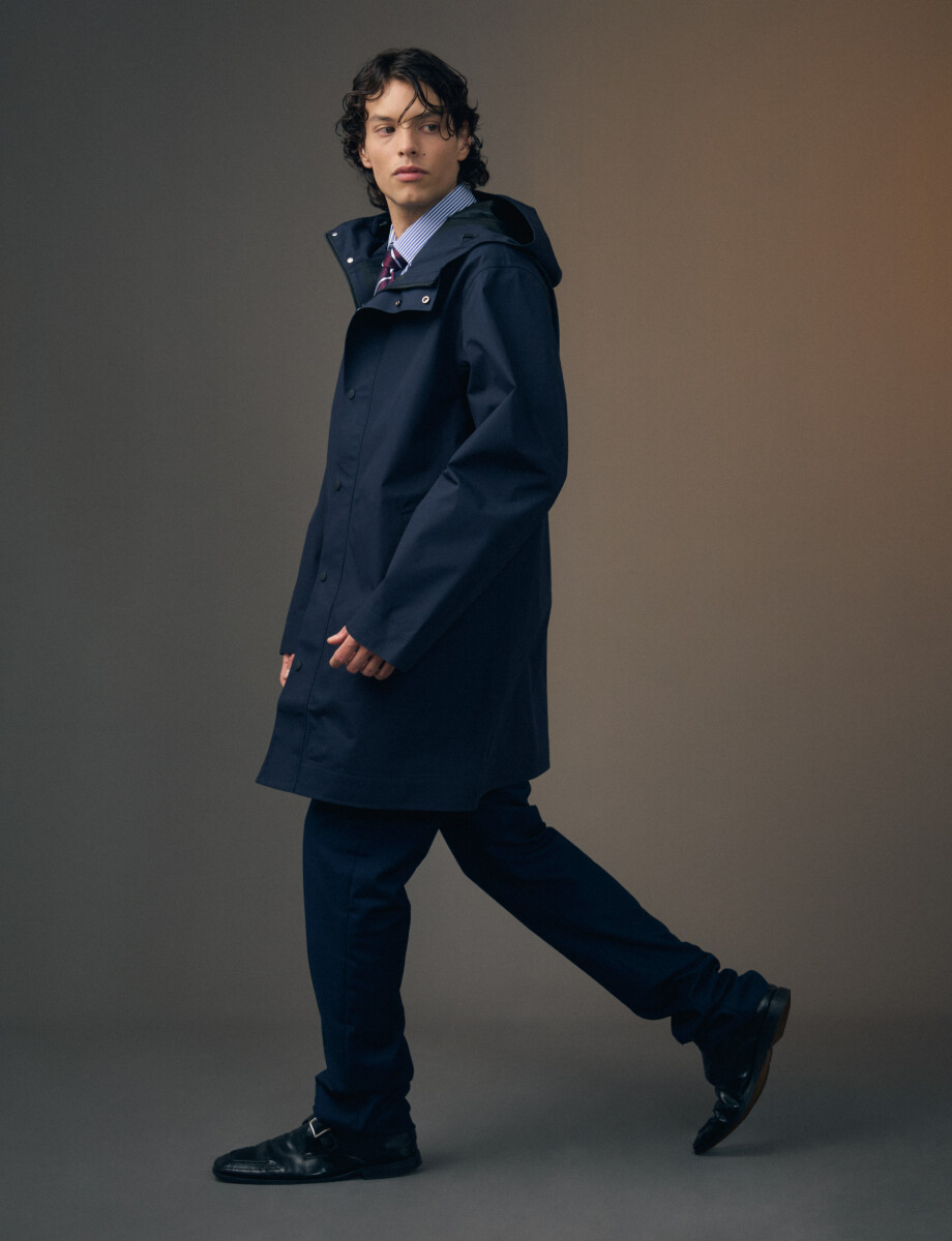 300121 GABARDINA HARRY Azul Oscuro
