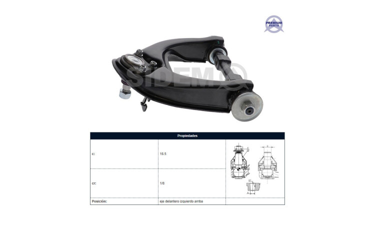 Parilla De Suspension Delantera Mitsubishi L200 96-06 Izq Parilla De Suspension Delantera Mitsubishi L200 96-06 Izq