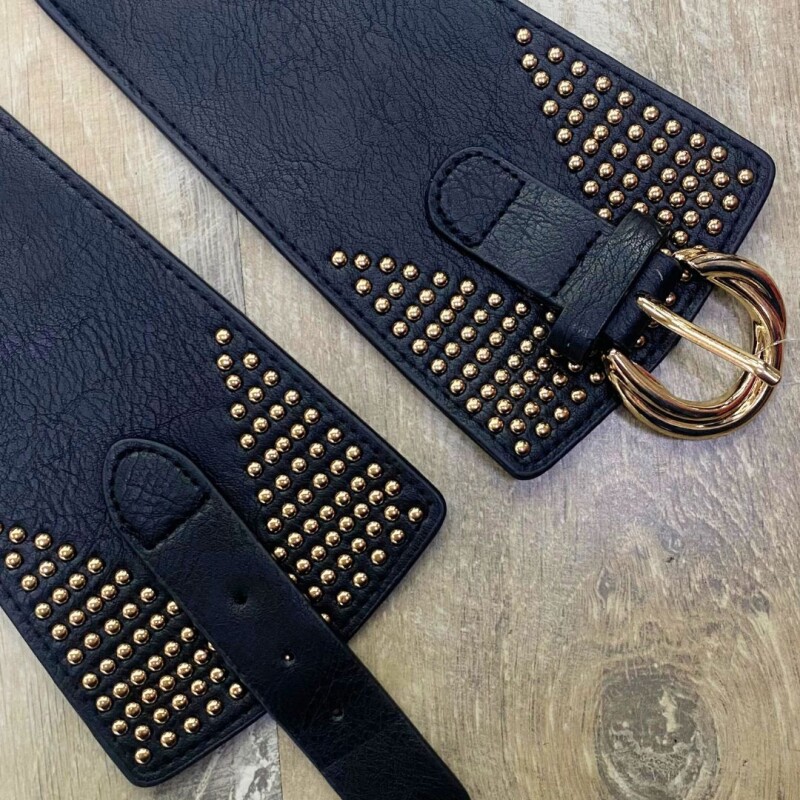 Cinto Ancho Elastizado Black