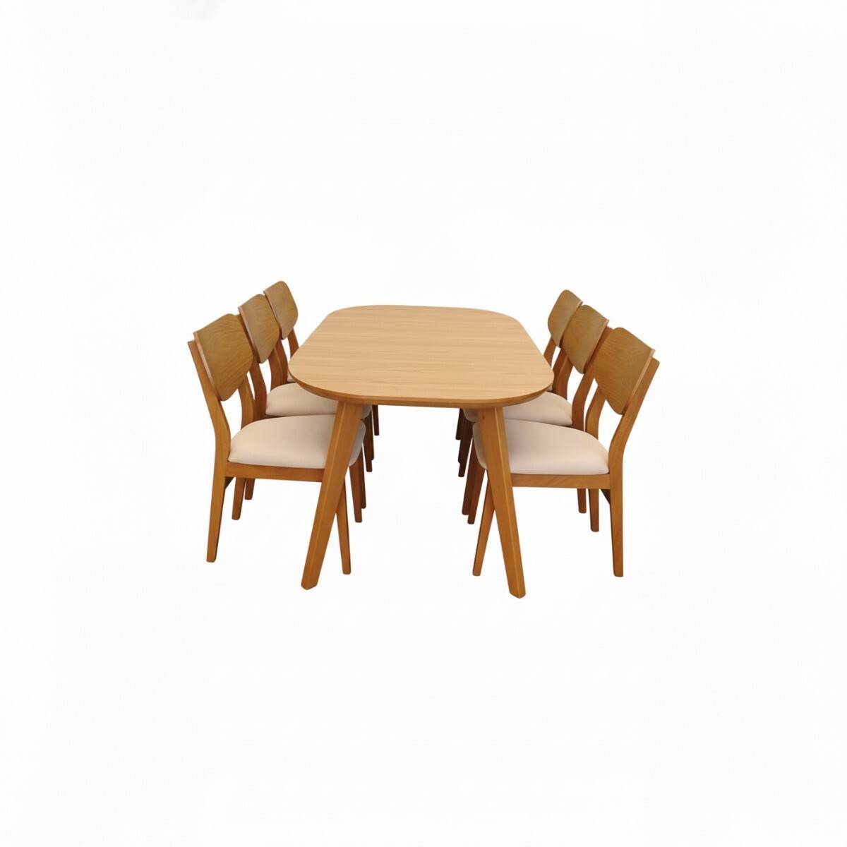 JUEGO COMEDOR NEW XS10/6 - CRUDO 305530/SE (CD) 
