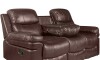 Sillón reclinable 3 cuerpos - Pu MR2138 Marrón