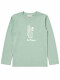 REMERA POSITIVE BLOOM VERDE GRISACEO