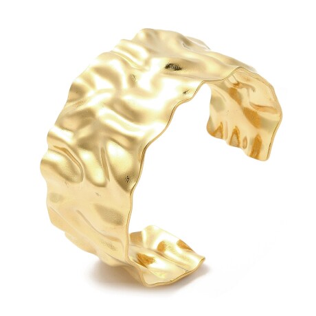 Brazalete LIS en acero dorado Brazalete LIS en acero dorado