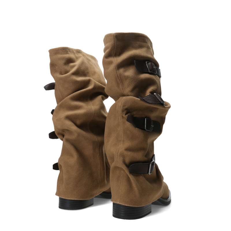 Botas de Mujer Miss Carol Brick Beige