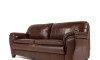 Sillón 100% Cuero - 3 Cuerpos - Monza Caramelo
