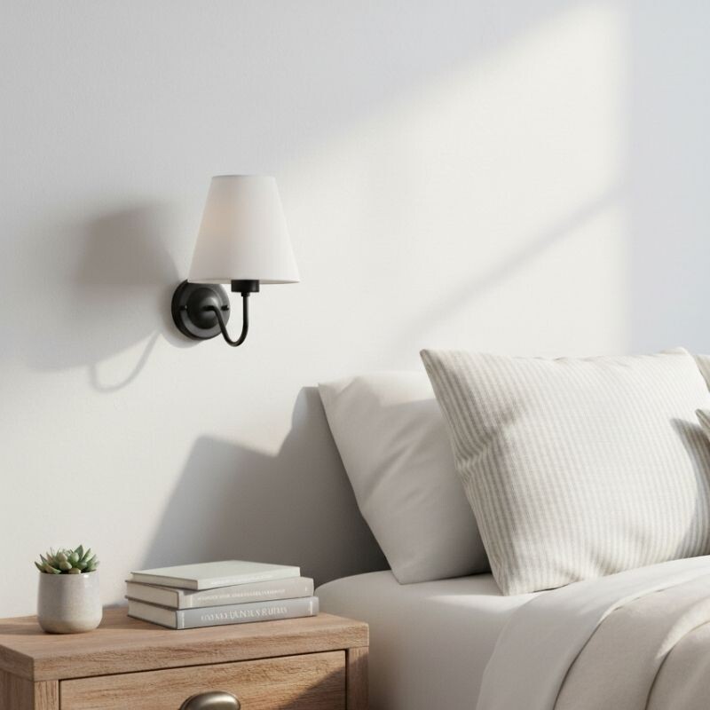 Lampara de Pared Classic Artefacto Para Pared Classic Negro