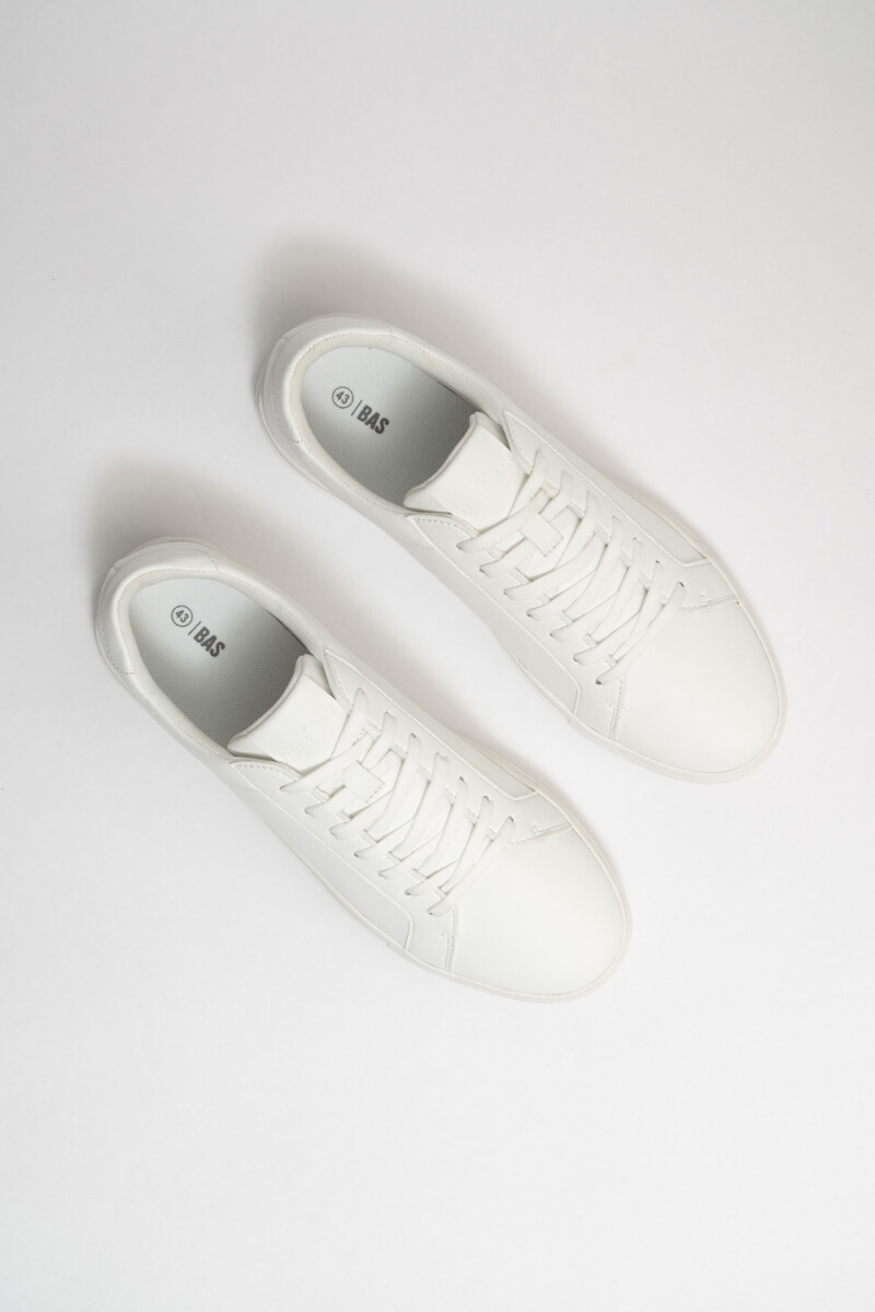 Zapatilla acordonada Blanca