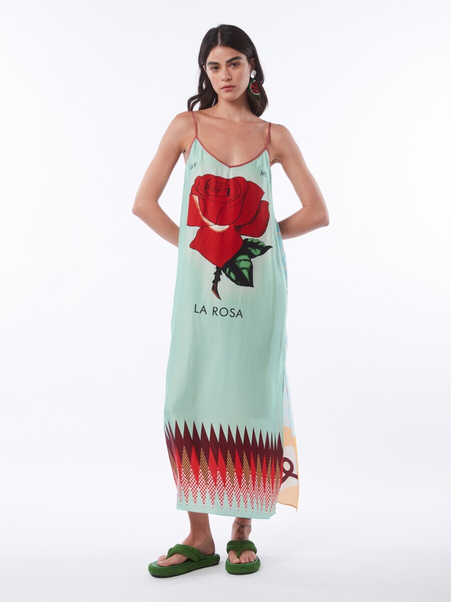 Skyler printed maxi dress - Rosa 