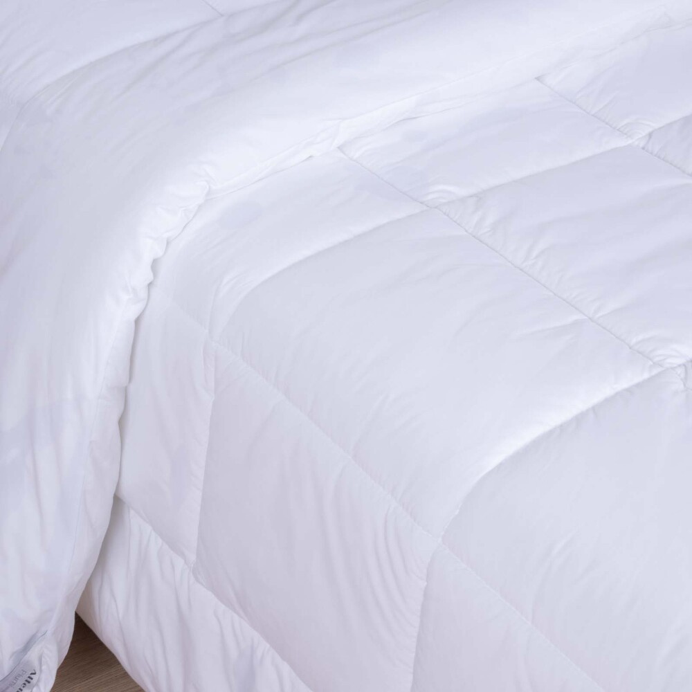 ACOLCHADO KING ALGODON BLANCO PLUMI