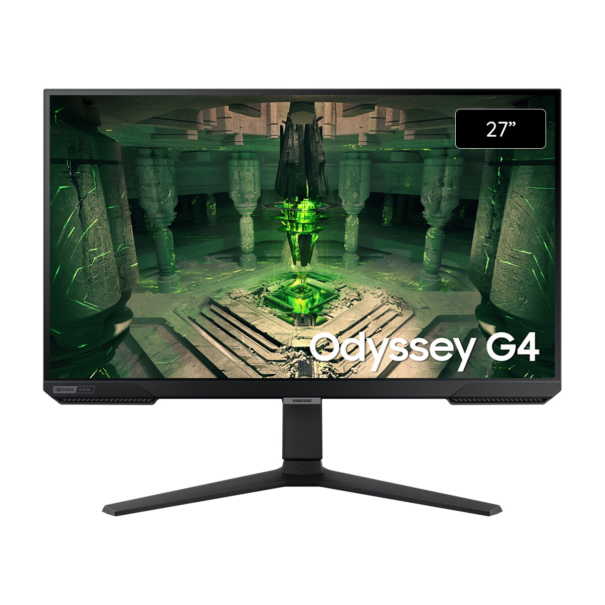 Monitor Gamer Samsung Odyssey G4 27" Full HD 240Hz 1ms HDMI / DP - Black 