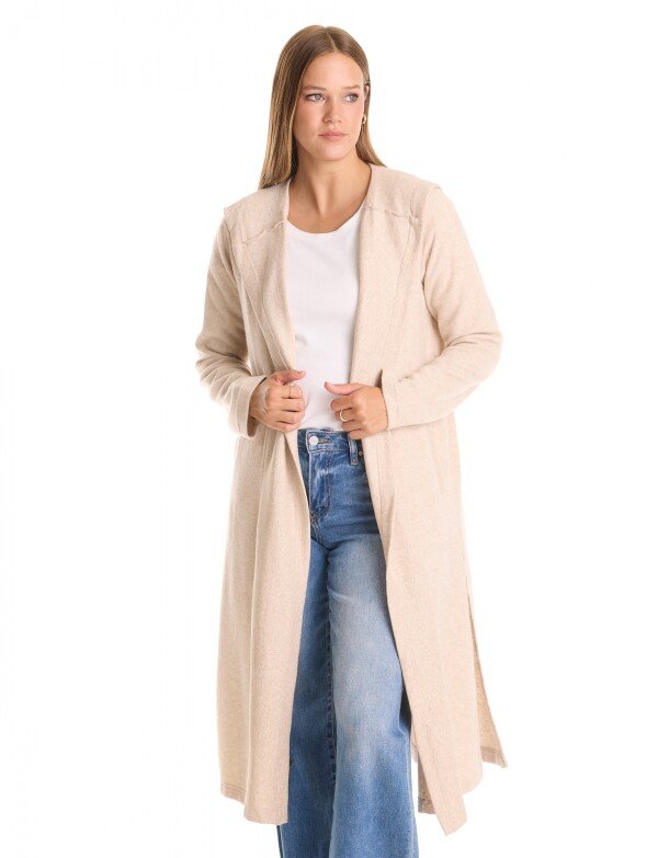 Cardigan Duster BEIGE