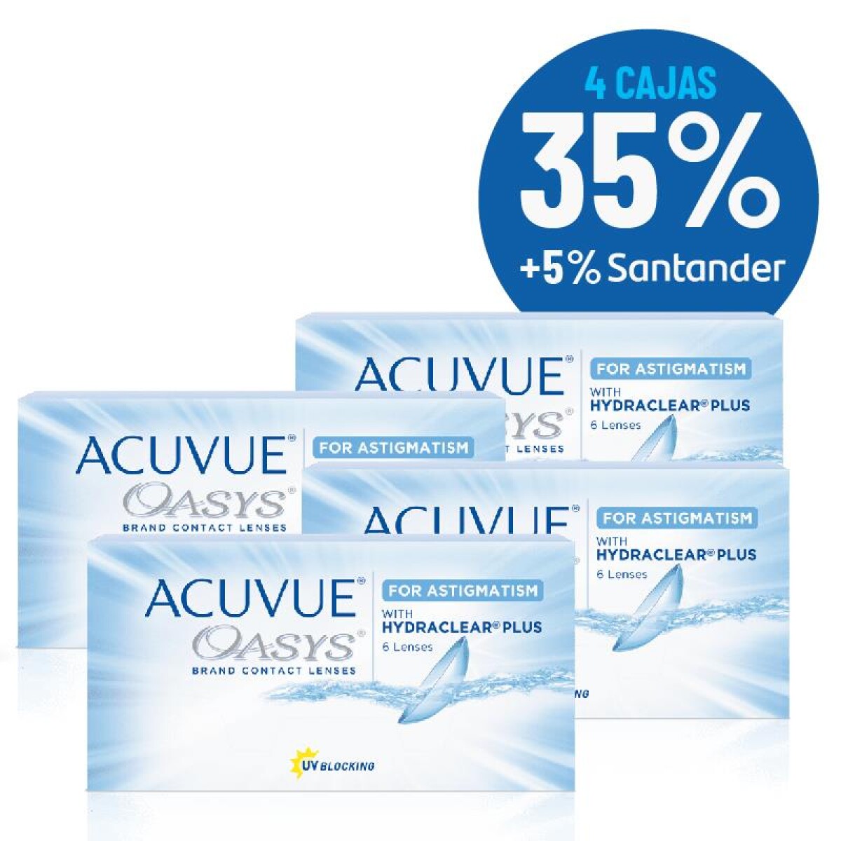 Acuvue Toric - Blanco 