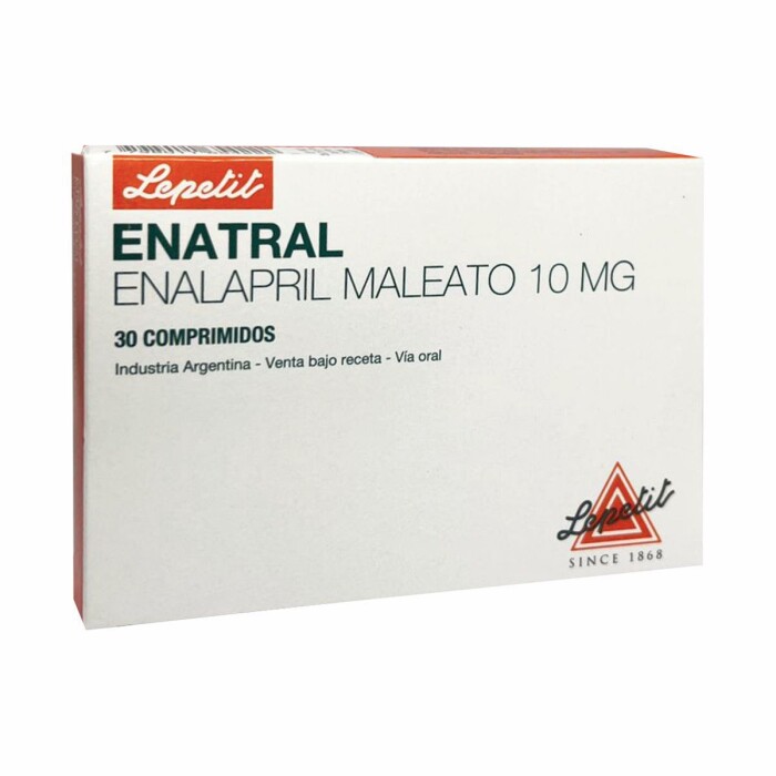 ENATRAL 10 MG CJ X 30 COMP. única