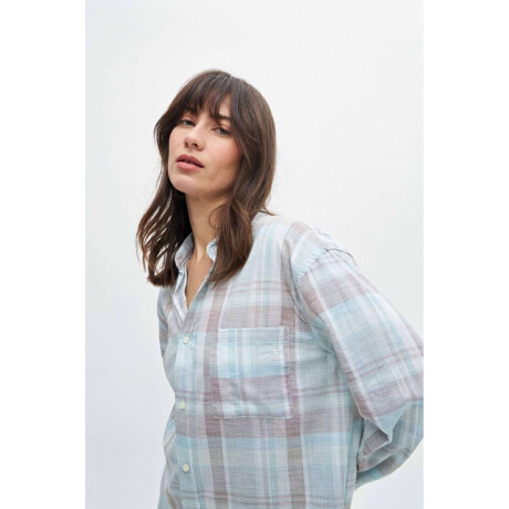 Camisa Urora Aqua
