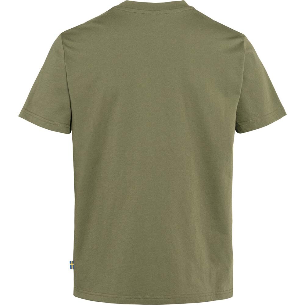 Polo Fjallraven Fox Boxy Logo Tee W Mujer Green