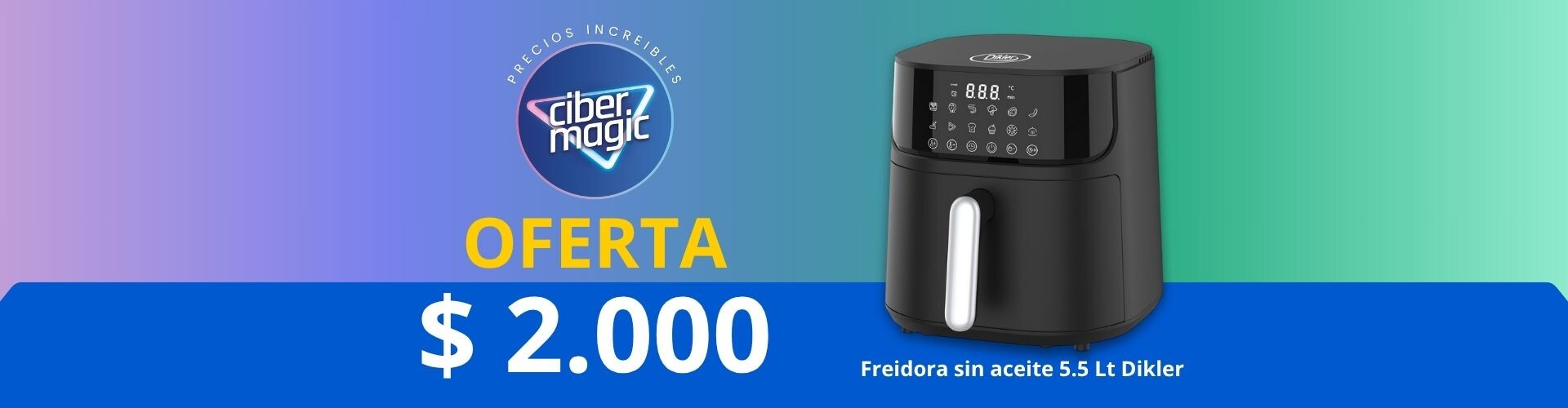 Freidoras Ciber Magic